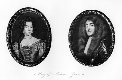James II and Mary of Modena, 1907 alkotó: Unbekannt