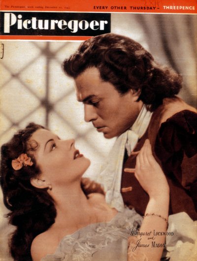 James Mason 1909-1984 és Margaret Lockwood 1916-1990, színészek, 1945 alkotó: Unbekannt