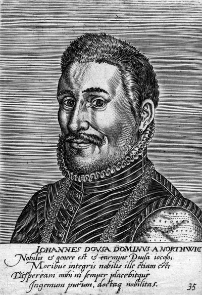 Janus Dousa 1545-1604 holland államférfi, történész, költő és filológus alkotó: Unbekannt