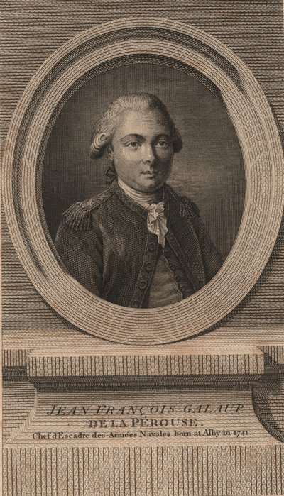 Jean-Francois de Lapérouse 1741-1788, 1788. alkotó: Unbekannt