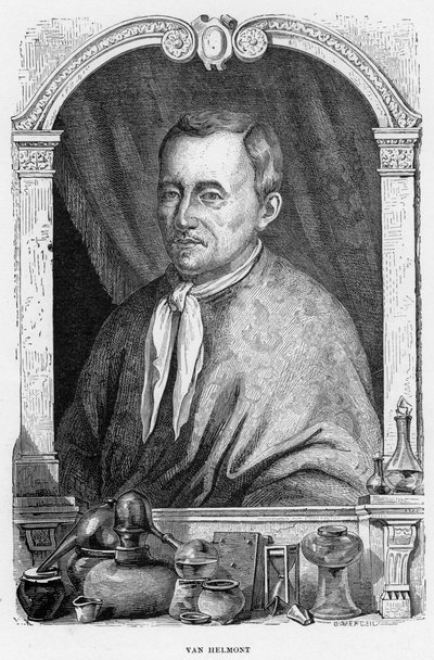 Jean Baptiste von Helmont belga orvos és vegyész, 1870 alkotó: Unbekannt