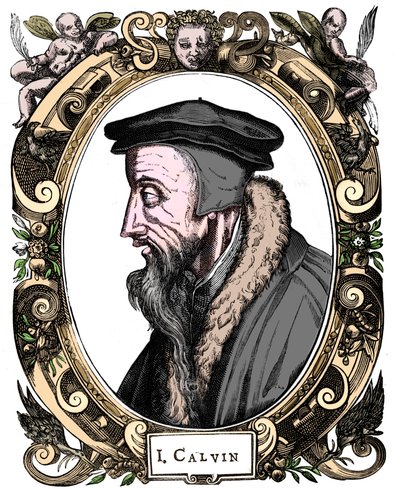 Jean Calvin francia teológus, 1581 alkotó: Unbekannt