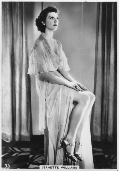 Jeanette Williams, 1938 alkotó: Unbekannt