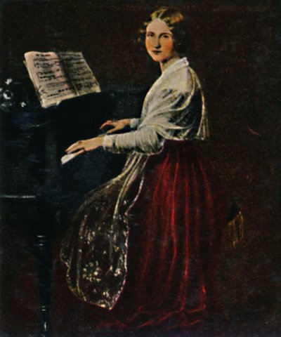 Jenny Lind 1820-1887. - Asher festménye, 1934. alkotó: Unbekannt