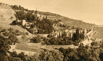 Jeruzsálem – Gecsemáné, 1918-c1939. alkotó: Unbekannt