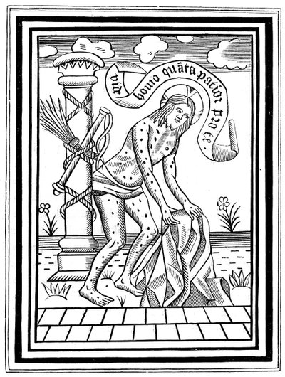 Jézus Krisztus megkorbácsolása után, 15. század, 1870 alkotó: Unbekannt