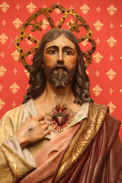 Jézus-szobor a San Jeronimo templomban, Madrid, Spanyolország alkotó: Unbekannt