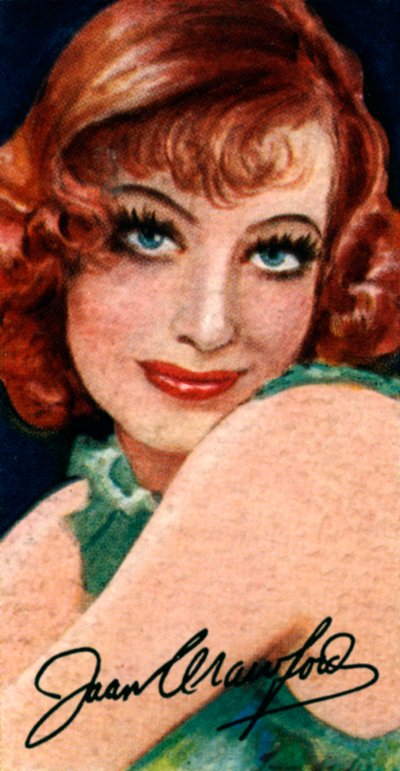 Joan Crawford, 1905-1977, Oscar-díjas amerikai színésznő, XX. alkotó: Unbekannt