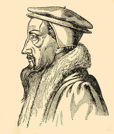 Johannes Calvin, 1933. alkotó: Unbekannt