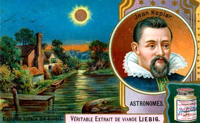 Johannes Kepler német csillagász, 1900 körül alkotó: Unbekannt