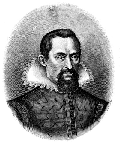 Johannes Kepler német csillagász, 17. század eleje, 1903 körül alkotó: Unbekannt