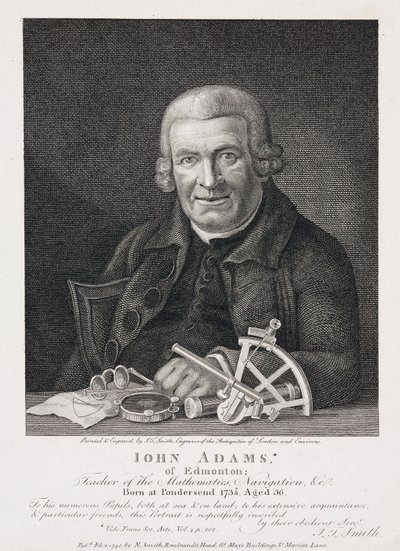 John Adams, matematikus alkotó: Unbekannt