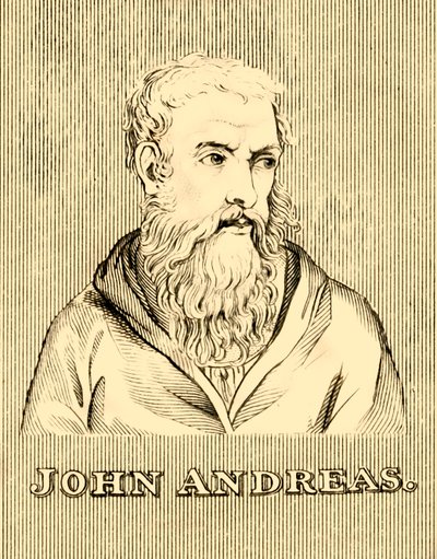 John Andreas, meghalt 1348-ban, 1830-ban. alkotó: Unbekannt