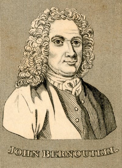 John Bernouilli, 1667-1748, 1830. alkotó: Unbekannt