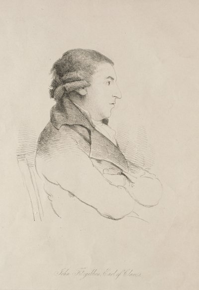 John Fitzgibbon, Clare grófja, az 1800-as évek eleje. alkotó: Unbekannt
