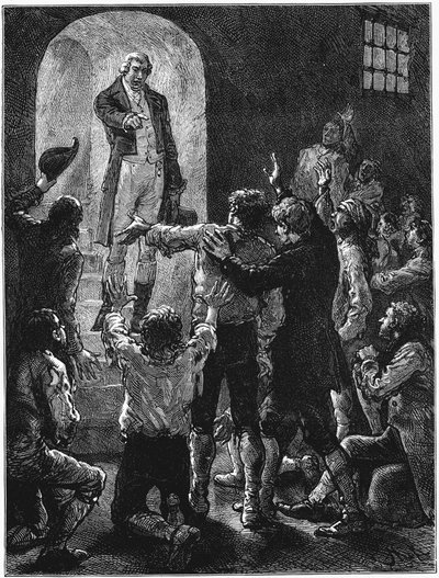 John Howard, angol börtönreformátor, 1780 c1880 alkotó: Unbekannt