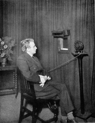 John Logie Baird 1888-1946, skót villamosmérnök és a televízió úttörője, 1920-as évek alkotó: Unbekannt