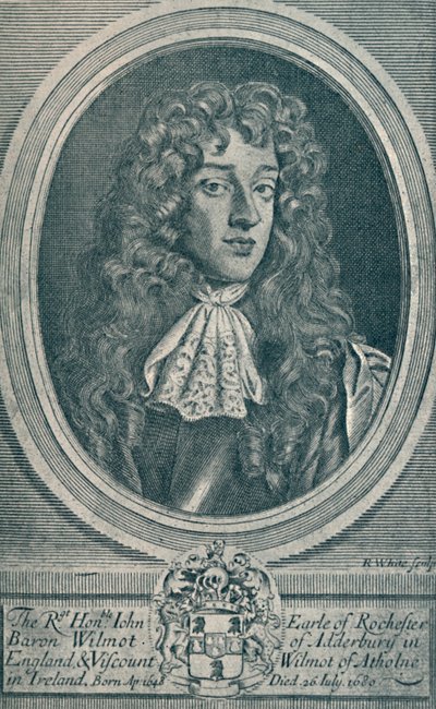 John Wilmot, Rochester grófja szül. 1648, d. 1680, 1907 alkotó: Unbekannt