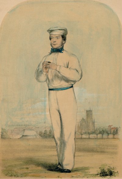 John Wisden, 1850-es évek. alkotó: Unbekannt