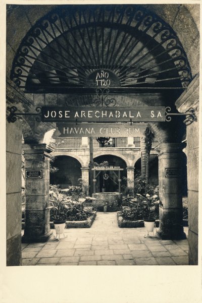 Jose Arechabala S.A. – Havana Club Rum, 1910 alkotó: Unbekannt