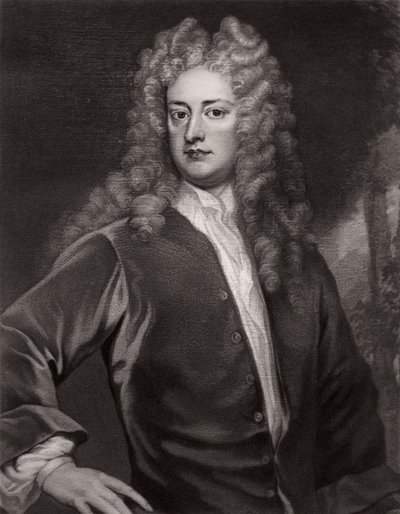 Joseph Addison angol politikus és író, 1703-1712, 1906 alkotó: Unbekannt