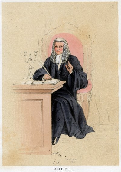 bíró, 1855 alkotó: Unbekannt