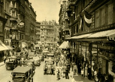 Karntner Strasse, Bécs, Ausztria, c1935. alkotó: Unbekannt