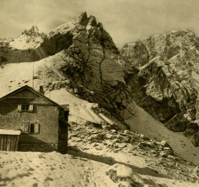 Karlsbaderhütte, Lienz Dolomitok, Ausztria, c1935. alkotó: Unbekannt