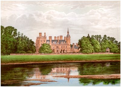 Kelham Hall, Nottinghamshire, a Manners-Sutton család otthona, 1880 alkotó: Unbekannt