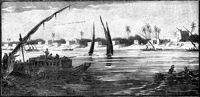 Kartúm, Szudán fővárosa, 1900 alkotó: Unbekannt