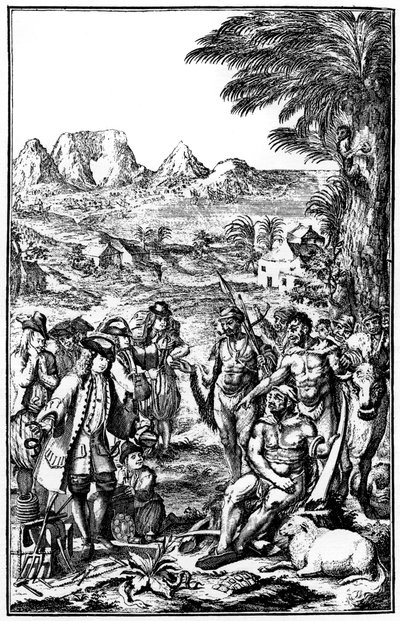Khoikhois szarvasmarha-cserekereskedelem, Dél-Afrika, 1931 alkotó: Unbekannt