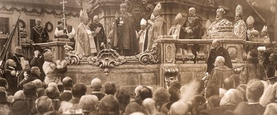 IV. Károly király, aki 1916. december 30-án tette le koronázási esküjét Budapesten. alkotó: Unbekannt