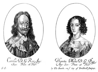 I. Károly király 1600-1649 és Henrietta Mária királyné 1609-1669 alkotó: Unbekannt