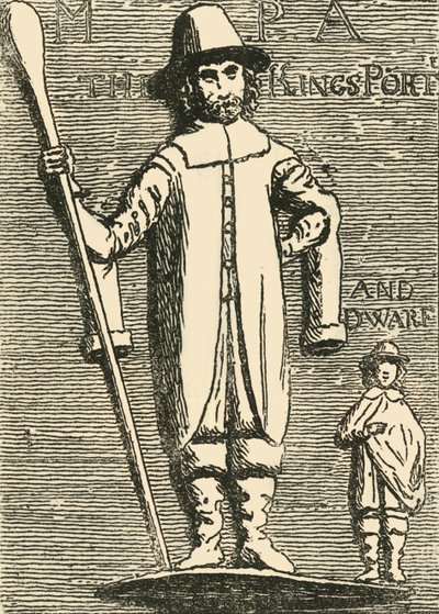 Károly Porter király és törpe, 1872. alkotó: Unbekannt