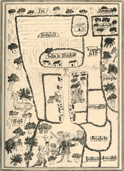 Edward király Hitvallók Palotája Borstal Brillben, 1908 alkotó: Unbekannt