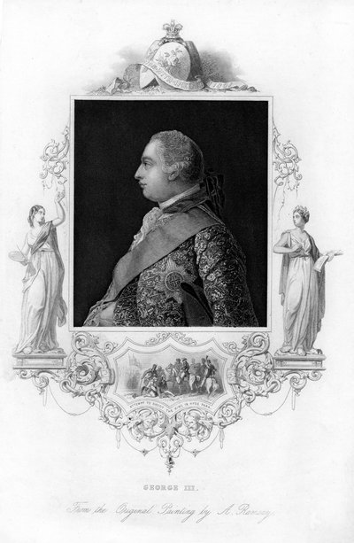 III. György, Nagy-Britannia királya, 1850 körül alkotó: Unbekannt