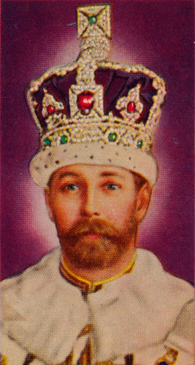 V. György király koronázásakor, 1911, 1935 alkotó: Unbekannt