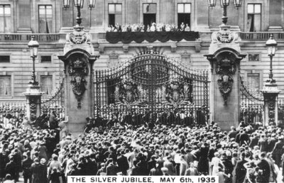 Király György vs ezüst jubileum, London, 1935. május 6 alkotó: Unbekannt