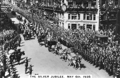 Király György vs ezüst jubileum, London, 1935. május 6 alkotó: Unbekannt