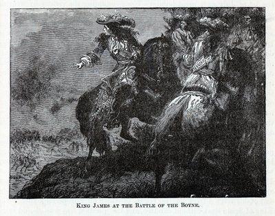 Jakab király a boyne-i csatában, 1882 alkotó: Unbekannt