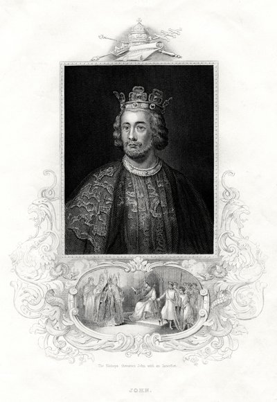 János angol király, 1860 alkotó: Unbekannt