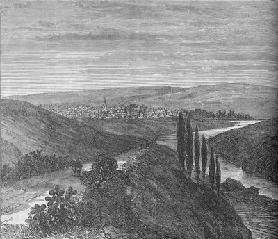 King Williams Town, az Aqueduct közeléből, 1880 alkotó: Unbekannt