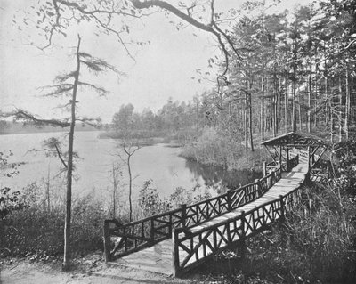 Kissing Bridge, Lakewood, New Jersey, USA, 1900. alkotó: Unbekannt