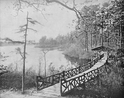 Kussbrücke, Lakewood, ca. 1897 von Unbekannt