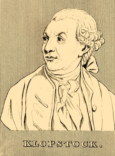 Klopstock, 1724-1803, 1830. alkotó: Unbekannt