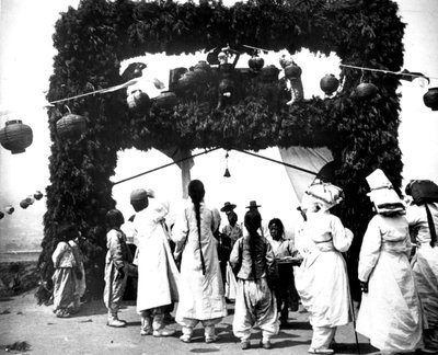 Koreai gyerekek, 1900 alkotó: Unbekannt