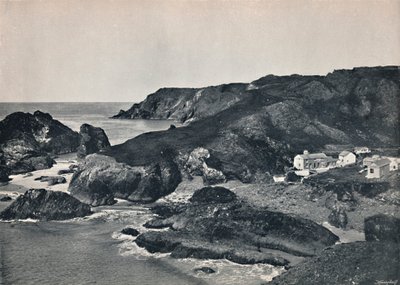 Kynance Cove – The Cove and Village, 1895 alkotó: Unbekannt
