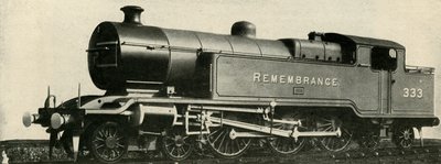 L.B.S.C. Pacific típusú tank, háborús emlékmű motor, c1930. alkotó: Unbekannt