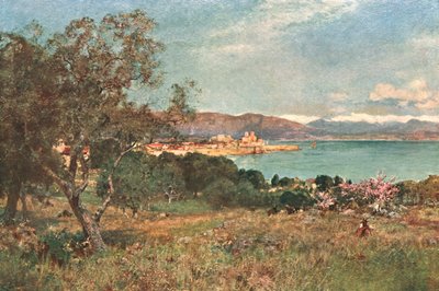 A Cote dAzur, 1899, c1902. alkotó: Unbekannt