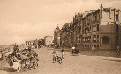 La Digue, A sétány, 1900. alkotó: Unbekannt
